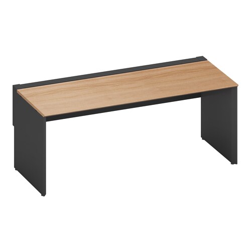 ワークヴィスタ+片面開閉式W180D80黒脚M