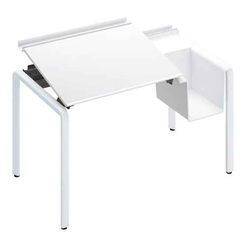 アプティスバスケット片面基本W120D70白脚W