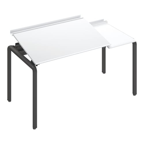 アプティストレー片面基本W140D70黒脚W