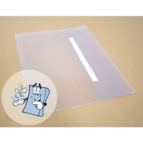 ブックカバー 透明 新書 コミックカバー 10枚