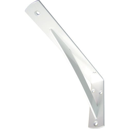 パワー棚受(鉄)125X250ホワイト