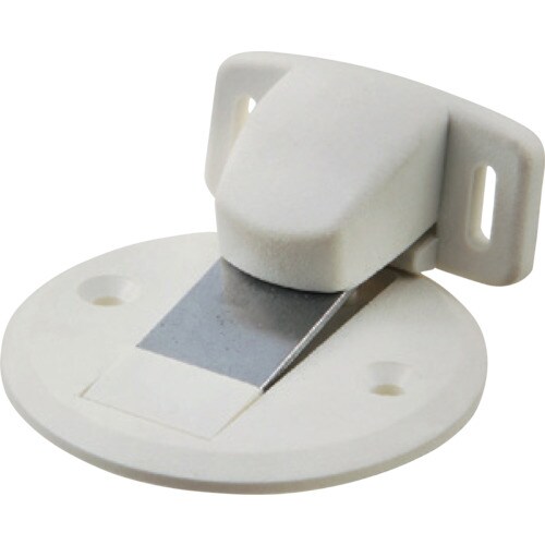 マグフラ戸当(面付型)(キャッチ機能付)黒