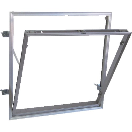 天井点検口450角(t=0.8)シルバー