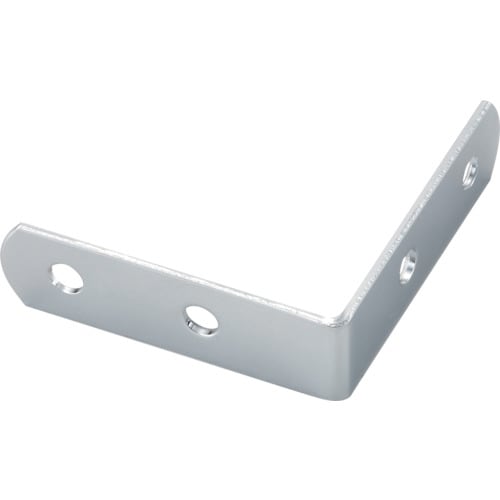 ジョイント金具19型Lクロム寸法64X64穴数4