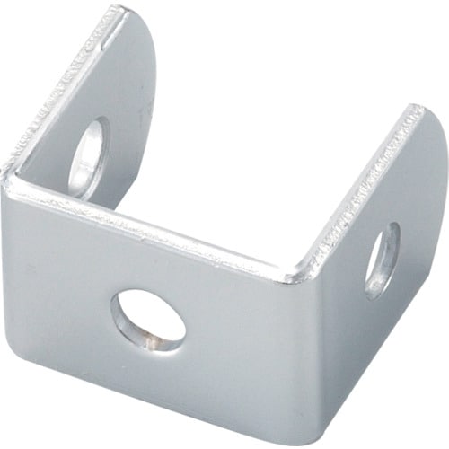 ジョイント金具19型Uクロム寸法27X27穴数3