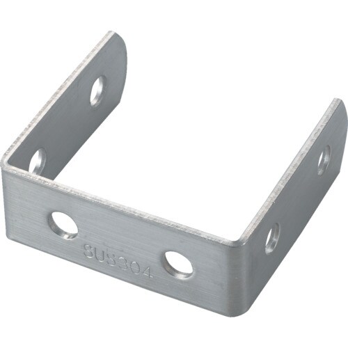 ジョイント金具19型Uステンレス寸法52X52