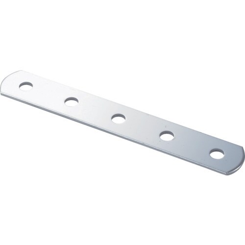 ジョイント金具19型フラットクロム長さ125穴数5