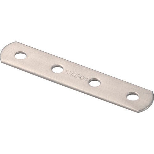 ジョイント金具19型フラットステンレス長さ100