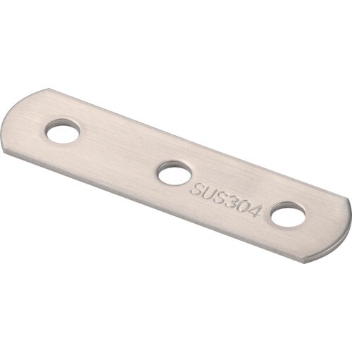 ジョイント金具19型フラットステンレス長さ75