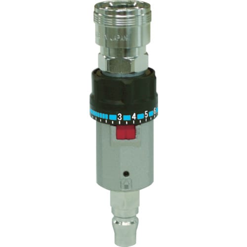 手元減圧弁8A2.5MPa仕様カップリング付