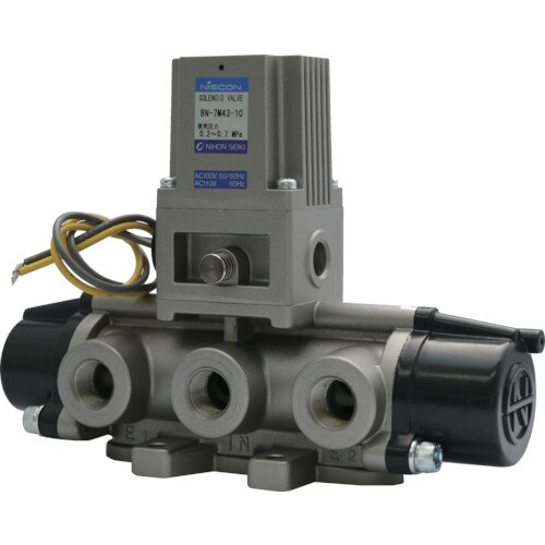 4方向電磁弁10AAC100V7Mシリーズシングル