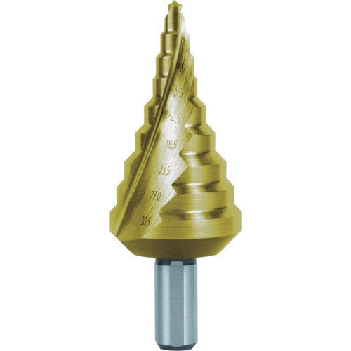 2枚刃スパイラルステップドリル 101093T