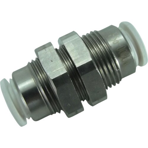 ファイブSUSバルクヘッドユニオン白6mm