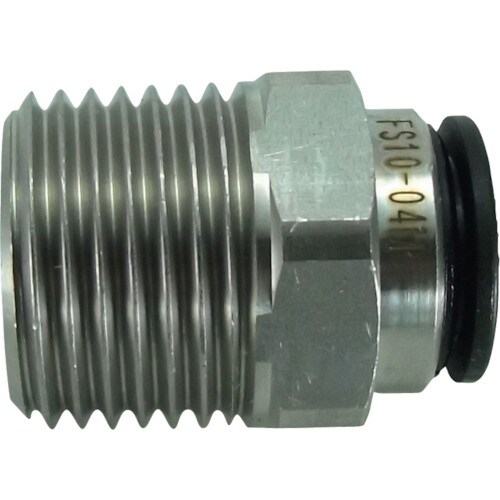 ファイブSUSメイルコネクタ10mm・R1/2