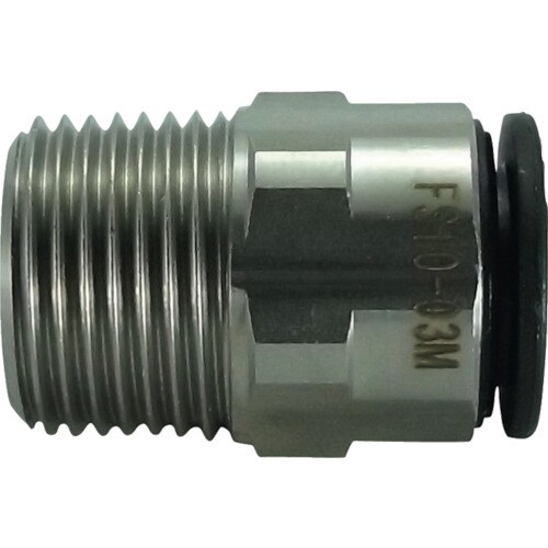 ファイブSUSメイルコネクタ10mm・R3/8