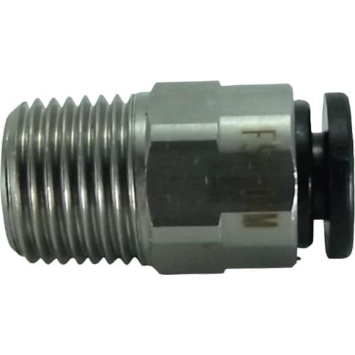 ファイブSUSメイルコネクタ4mm・R1/8