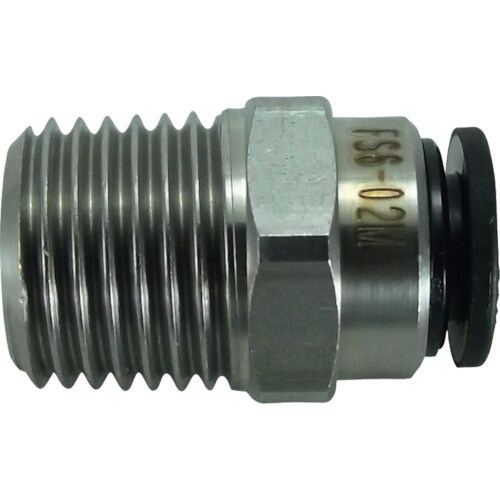 ファイブSUSメイルコネクタ6mm・R1/4
