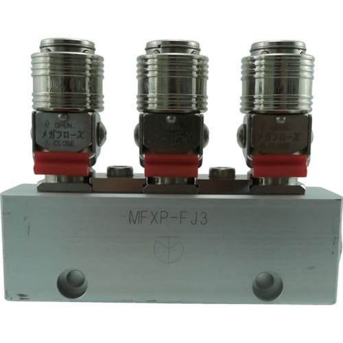 フリージョイントXパージ付3分岐管