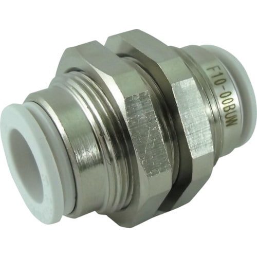 ファイブバルクヘッドユニオンW(白)10mm