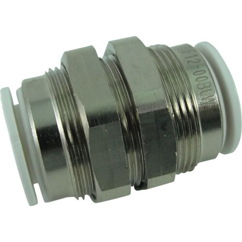 ファイブバルクヘッドユニオンW(白)12mm