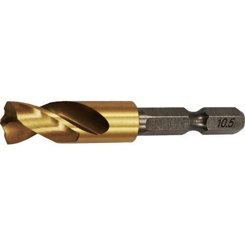 六角軸ショートドリル10.5mm