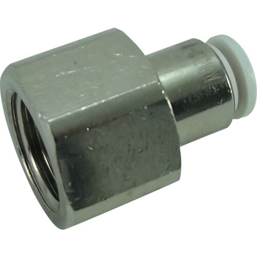 ファイブフィメイルコネクタW(白)4mm・R1/4