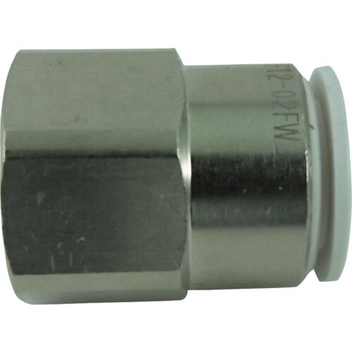 ファイブフィメイルコネクタ−白12mm・Rc1/4