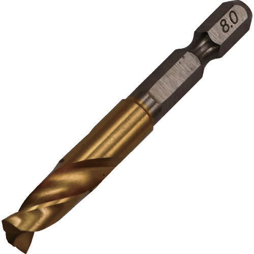ミツトモ 六角軸ショートドリル 8.0mm