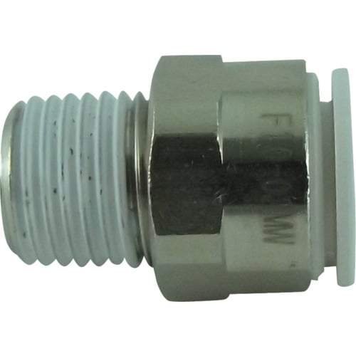 ファイブメイルコネクタW(白)10mm・R1/4