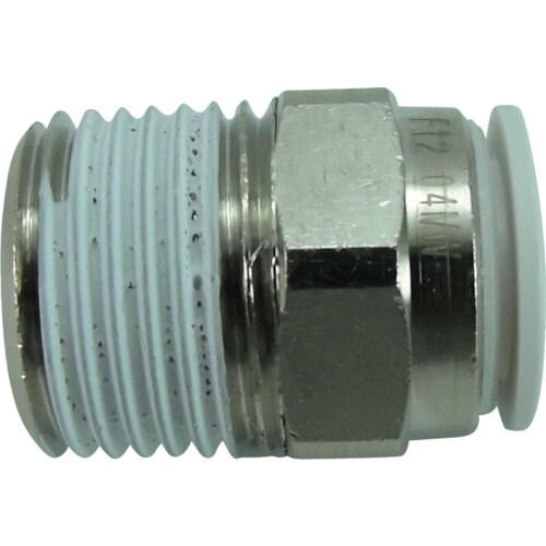 ファイブメイルコネクタW(白)12mm・R1/2