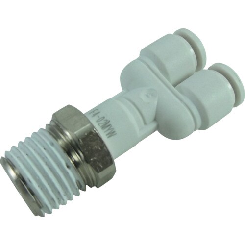 ファイブメイルブランチワイW(白)4mm・R1/4