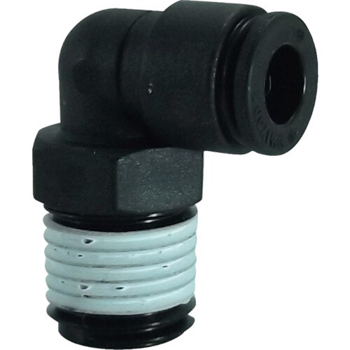 ファイブ樹脂メイルエルボ6mm・R1/4