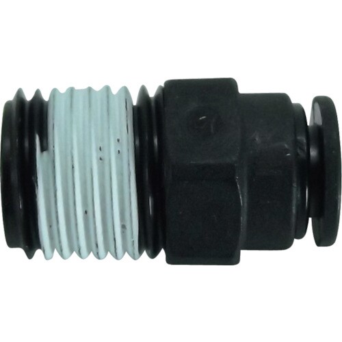 ファイブ樹脂メイルコネクタ6mm・R1/4