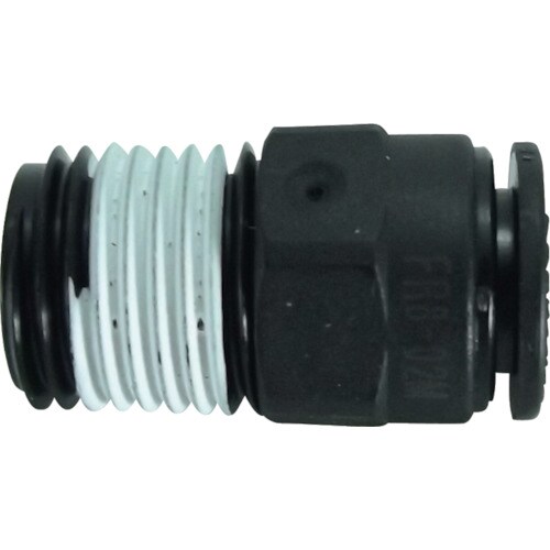 ファイブ樹脂メイルコネクタ8mm・R1/4