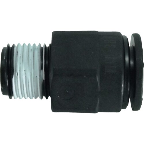 ファイブ樹脂メイルコネクタ8mm・R1/8