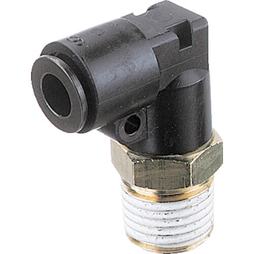 フジメイルエルボ(樹脂)8mm・R1/4