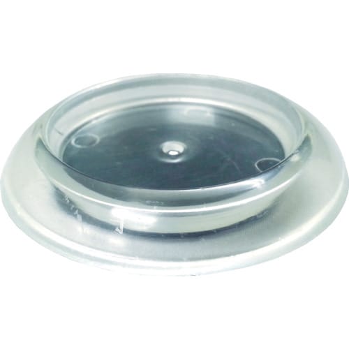 キャスタ−用受け皿ゴム付60MM透明