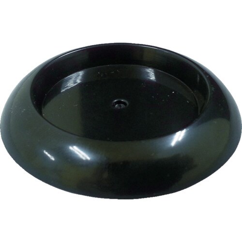 キャスタ−用受け皿ゴム付64MM黒