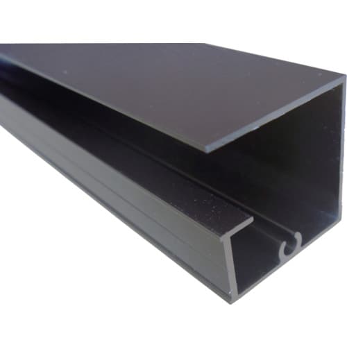 波板用母屋材2.4Mブラック