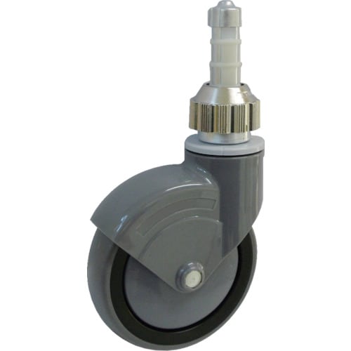 パイプ差込式キャスターワンタッチφ125自在式