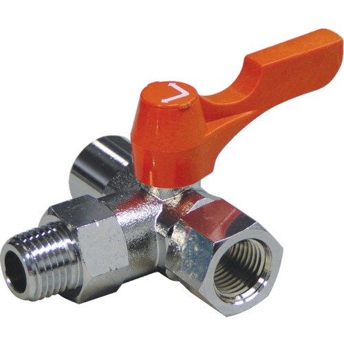 エースボール3W横型三方弁外X内ネジ型PT1/8