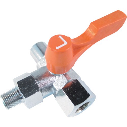 エースボール3W横型三方弁外X内ネジ型PT3/8