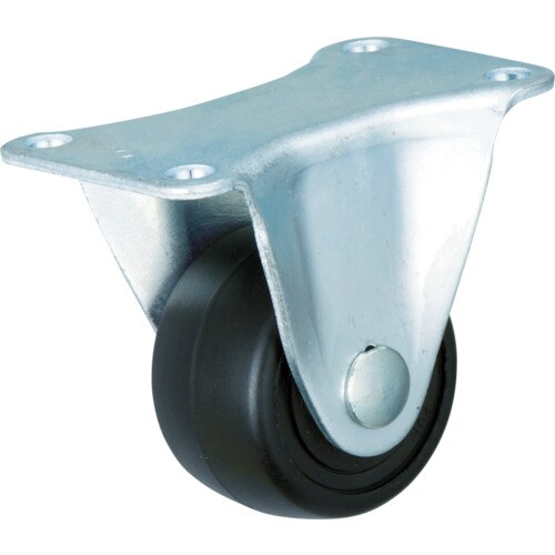 高荷重用キャスターナイロン車輪固定金具付Φ75