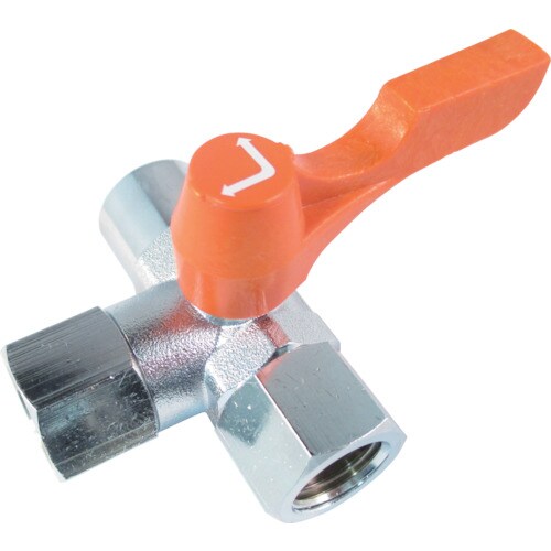 エースボール3W横型三方弁内X内ネジ型PT3/8