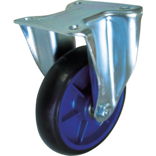 低始動抵抗キャスター固定金具付Φ150黒