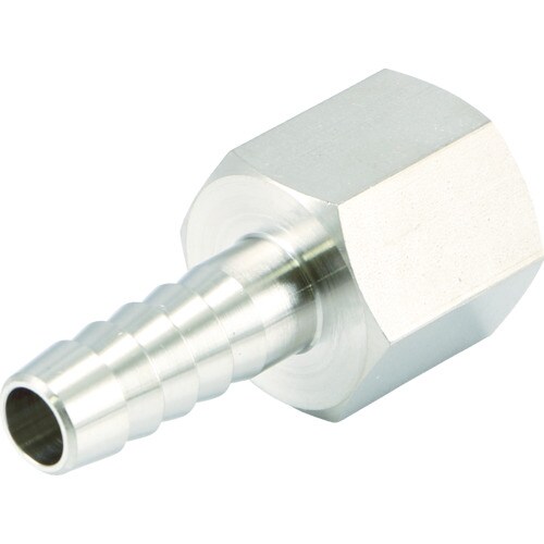 SUS内ねじホースニップルPT1/2×Φ16