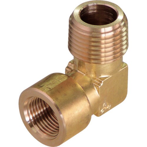 異径内・外エルボPT1/2外×PT3/8内