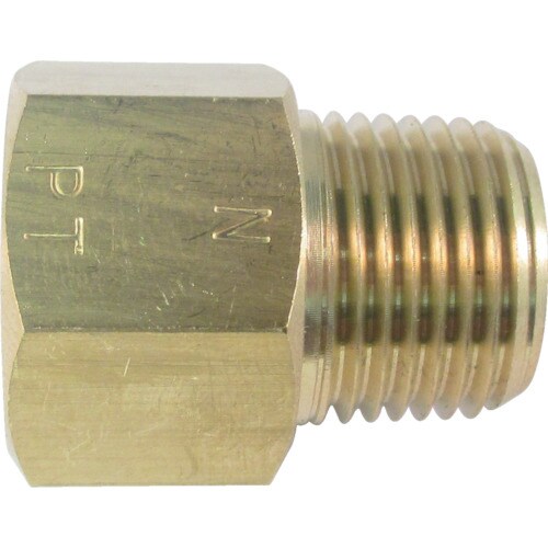 黄銅製変換内外ソケット外NPT1×内PT1