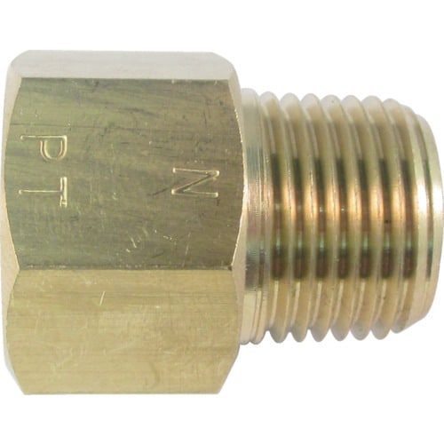 黄銅製変換内外ソケット外NPT3/4×内PT3/4