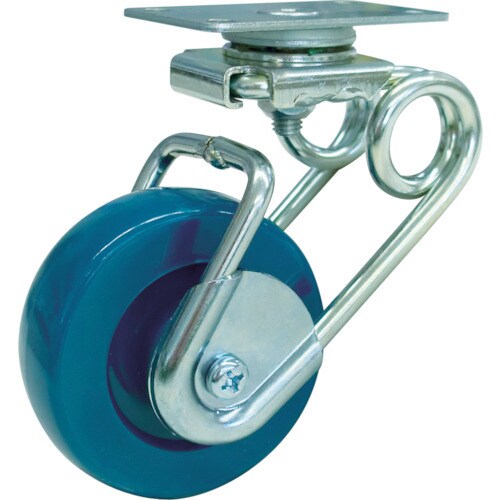 緩衝キャスター5自在75径ウレタン車